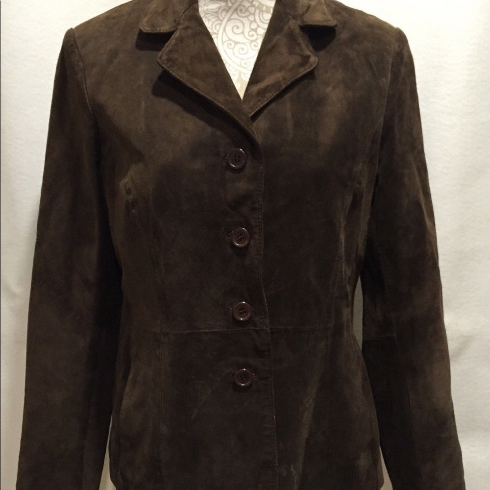 John Paul Richard Uniform Petite Leather Jacket 8